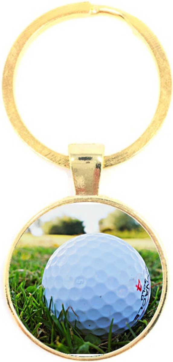 Sleutelhanger Glas - Golf