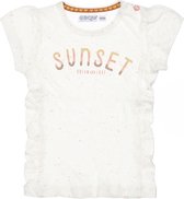 Dirkje T-shirt à manches courtes Filles Sunset White