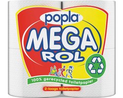 Popla Megarol wc papier - 24 rollen