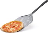 Pelle à pizza Navaris avec manche amovible - 70 x 30 cm - Spatule avec design perforé - Pour pizza, pain ou gâteau