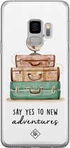 Casimoda® hoesje - Geschikt voor Samsung S9 - Wanderlust - Backcover - Siliconen/TPU - Multi