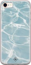 Casimoda® hoesje - Geschikt voor iPhone 8 - Oceaan - Siliconen/TPU telefoonhoesje - Backcover - Water - Blauw