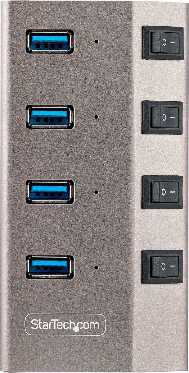 Concentrateur USB 3.0 à 7 ports avec interrupteurs indépendants