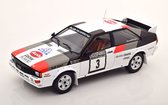 Audi Quattro #3 Winner Rally 1000 Lakes 1982 - 1:18 - IXO Models