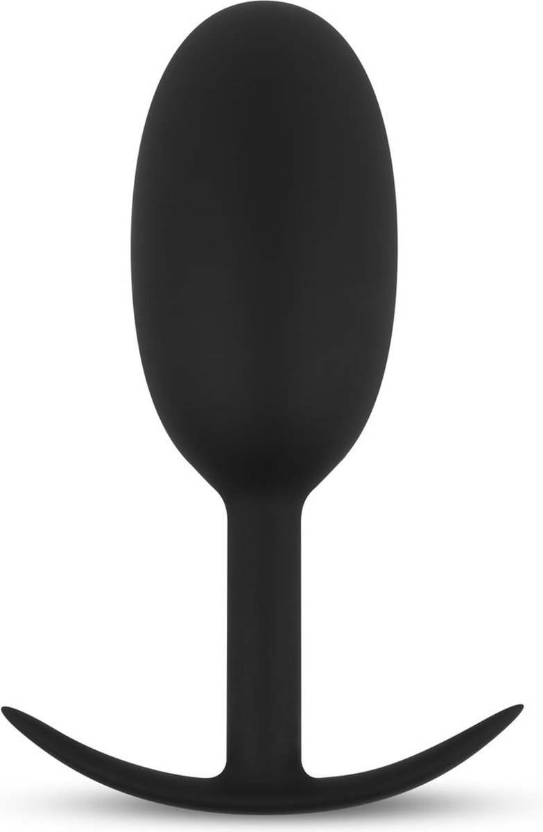 Goedkoopste BUTTR - Heavy Duty Verzwaarde Buttplug met Zuignap - Buttplugs - Anal Plug - Sex Toys voor Vrouwen en Mannen - Seksspeeltjes - Zwart