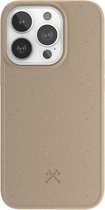 Woodcessories Case MagSafe - geschikt voor iPhone 14 Pro - gemaakt van bio-materialen - geschikt voor MagSafe en draadloos laden - Taupe