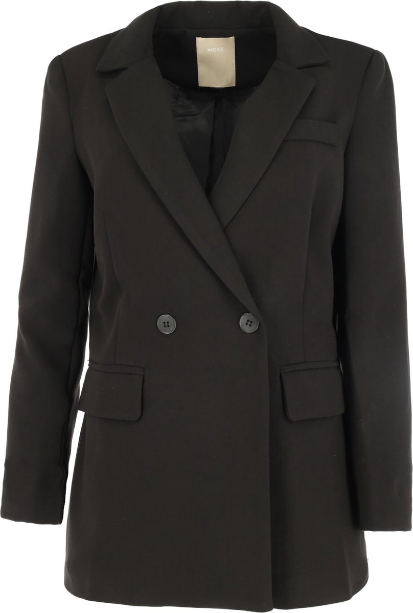 Mexx Double Breasted Blazer Dames - Zwart - Maat XL