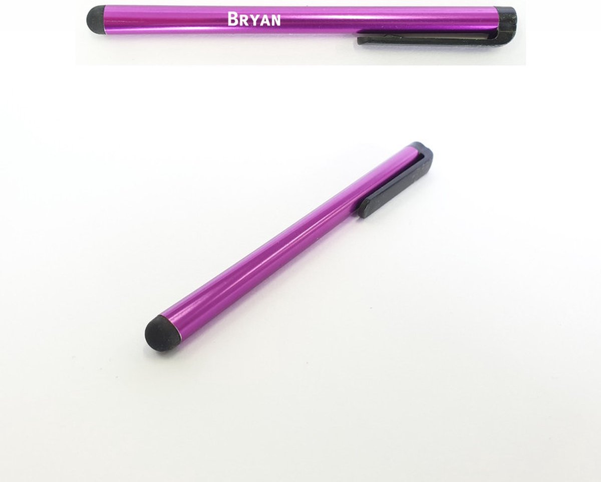 Styluspen Met Naam Gravering - Bryan