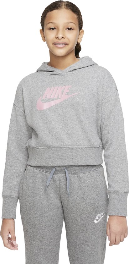 Nike Sportswear Club sportsweater me grijs