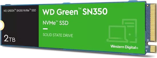 Hard Drive Western Digital WDS200T3G0C 2 TB SSD