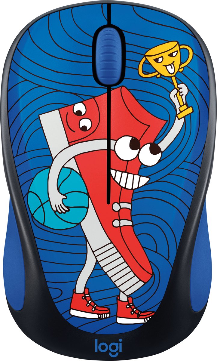 Logitech Sneakerhead - Draadloze Muis - Blauw