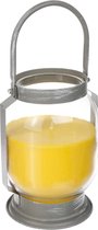 Bougie/lanterne anti-moustiques Citronnelle en verre 65 heures de combustion - Bougies Bougies parfumées senteur agrumes
