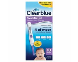 Clearblue Ovulatietestset Digitaal Geavanceerd 3 x 10 — 30 stuks