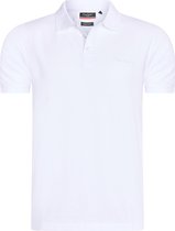 Pierre Cardin - Heren Polo SS Classic Polo - Wit - Maat XL