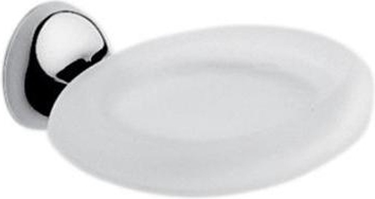 Colombo Bathware zeephouder MELO croom+mat glas