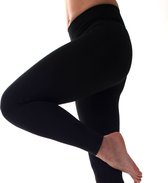 Legging de danse femme | Noir | Leggings de sport pour femmes | Tactel | Squatproof | Taille S | Taille 34/36