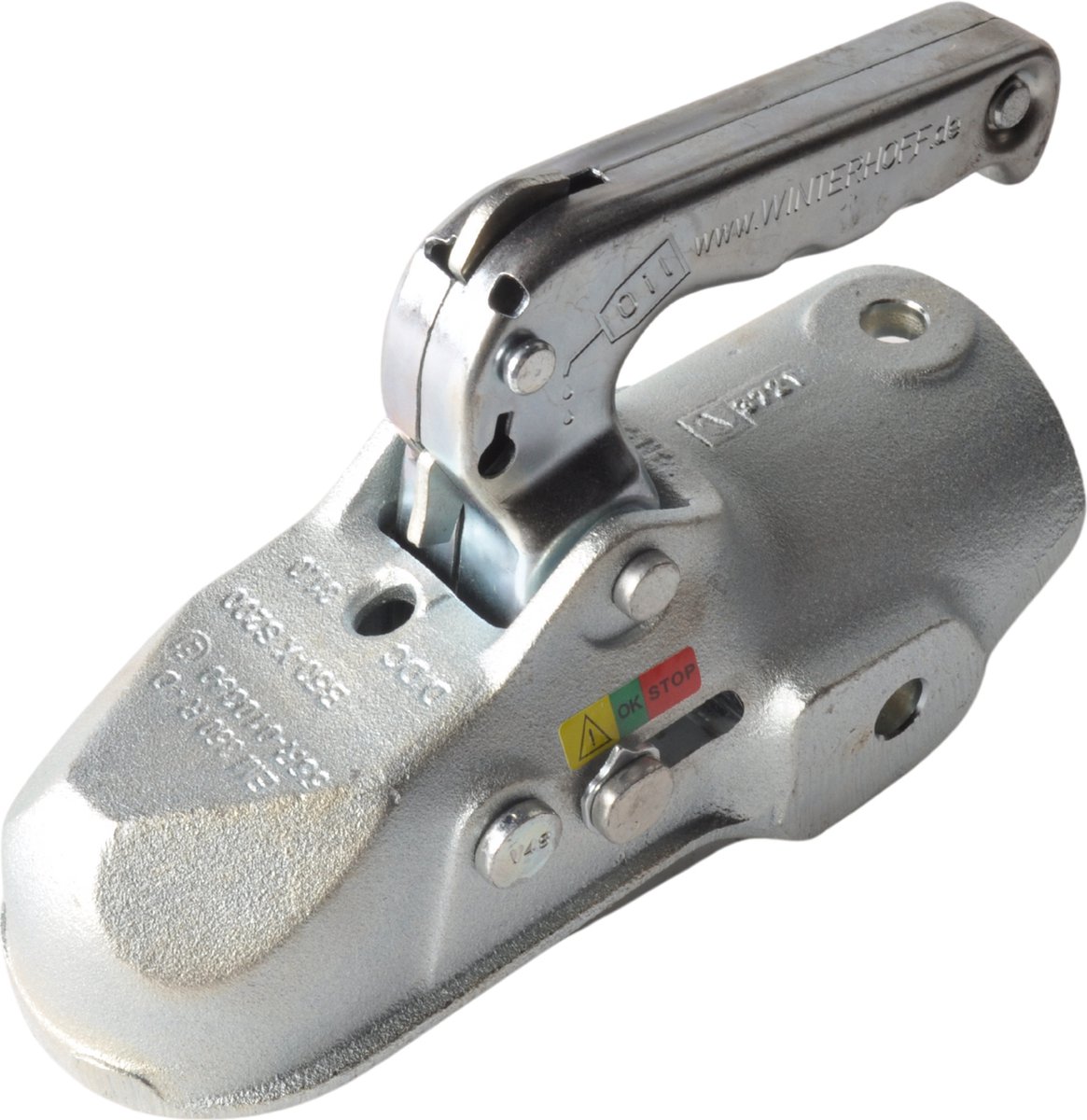 Winterhoff/Albe EM350RD - rond 65 mm - 3500 kg - geremde koppeling