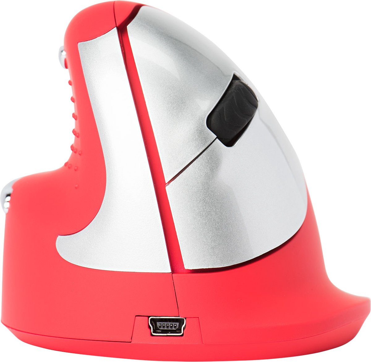 R-Go HE Sport - Ergonomische Muis - Linkshandig - Verticaal - Bluetooth - Rood