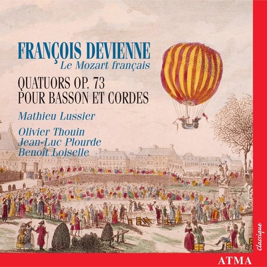 Devienne Bassoon Quartets, Op. 73, Thouin CD (album) Muziek