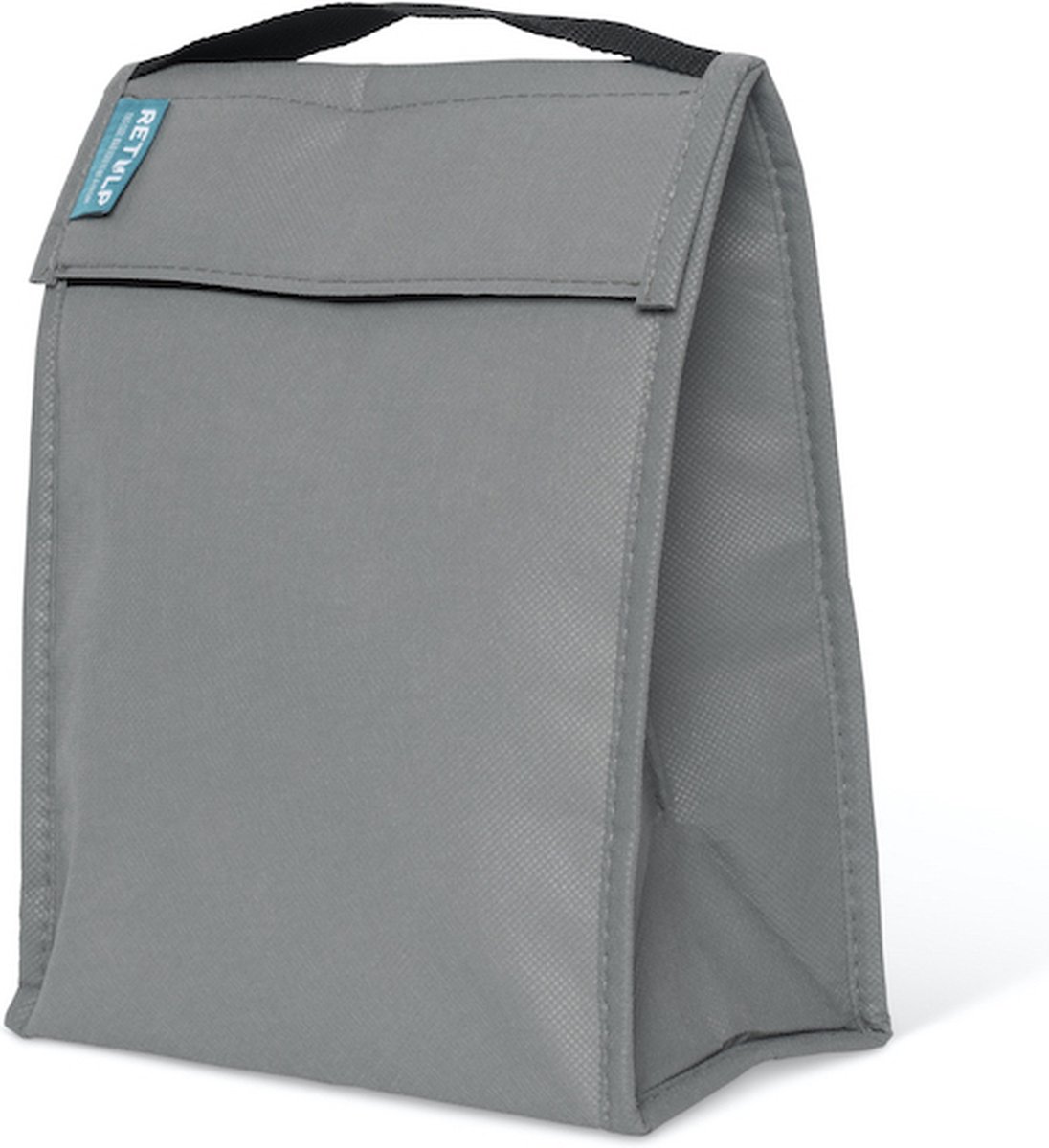 Koeltas Geïsoleerde Crossbody-lunchtas - Familie Picknicktas Herbruikbare Waterdichte Lunchzakjes Voor Mannen Vrouwen Dubbele Compartimenten Schrobbare Draagbare Voor Reis Werk Grijs 15l