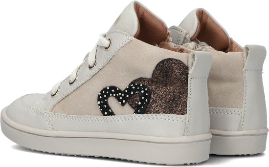 Ton \u0026 Ton Metta Hoge sneakers - Leren Sneaker - Meisjes - Beige - Maat 29 |  bol.com