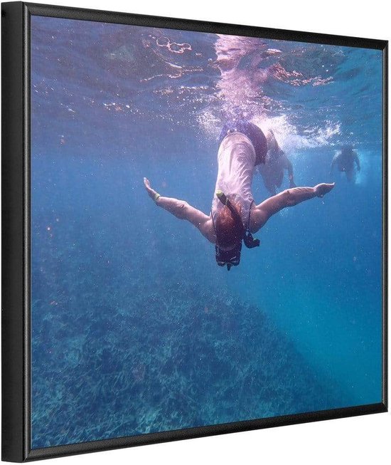 Cadre Photo Aurora Votre Décoration - 42x59,4cm - Zwart - A2