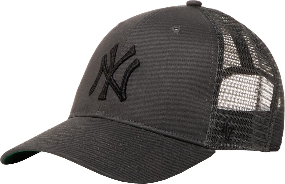 47 Brand MLB New York Yankees Branson Cap B-BRANS17CTP-CCA, Mannen, Grijs, Pet, maat: One size
