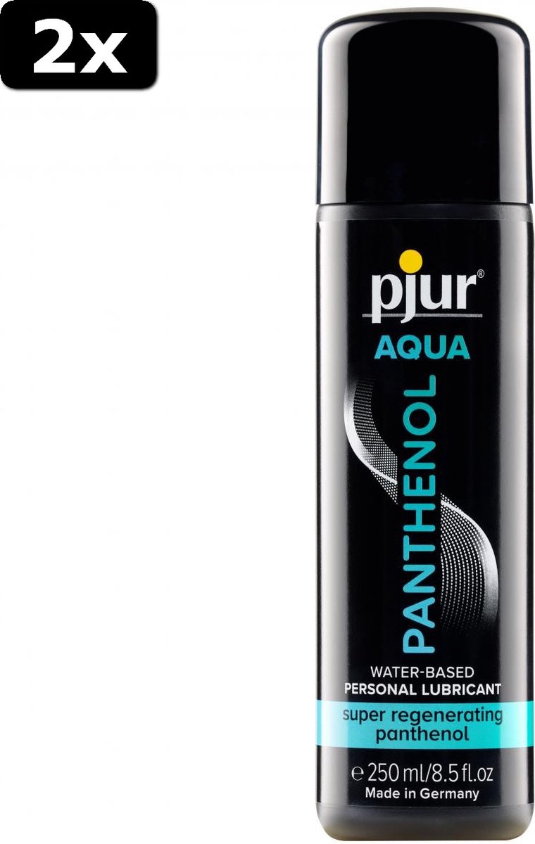 Goedkoopste 2x Pjur Aqua Panthenol Glijmiddel - 250 ml