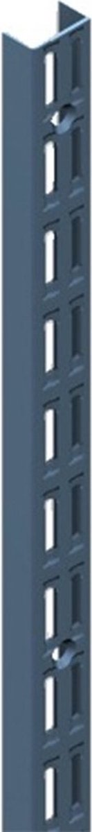 Element wandrail staal dubbel sys 32 wit 45cm