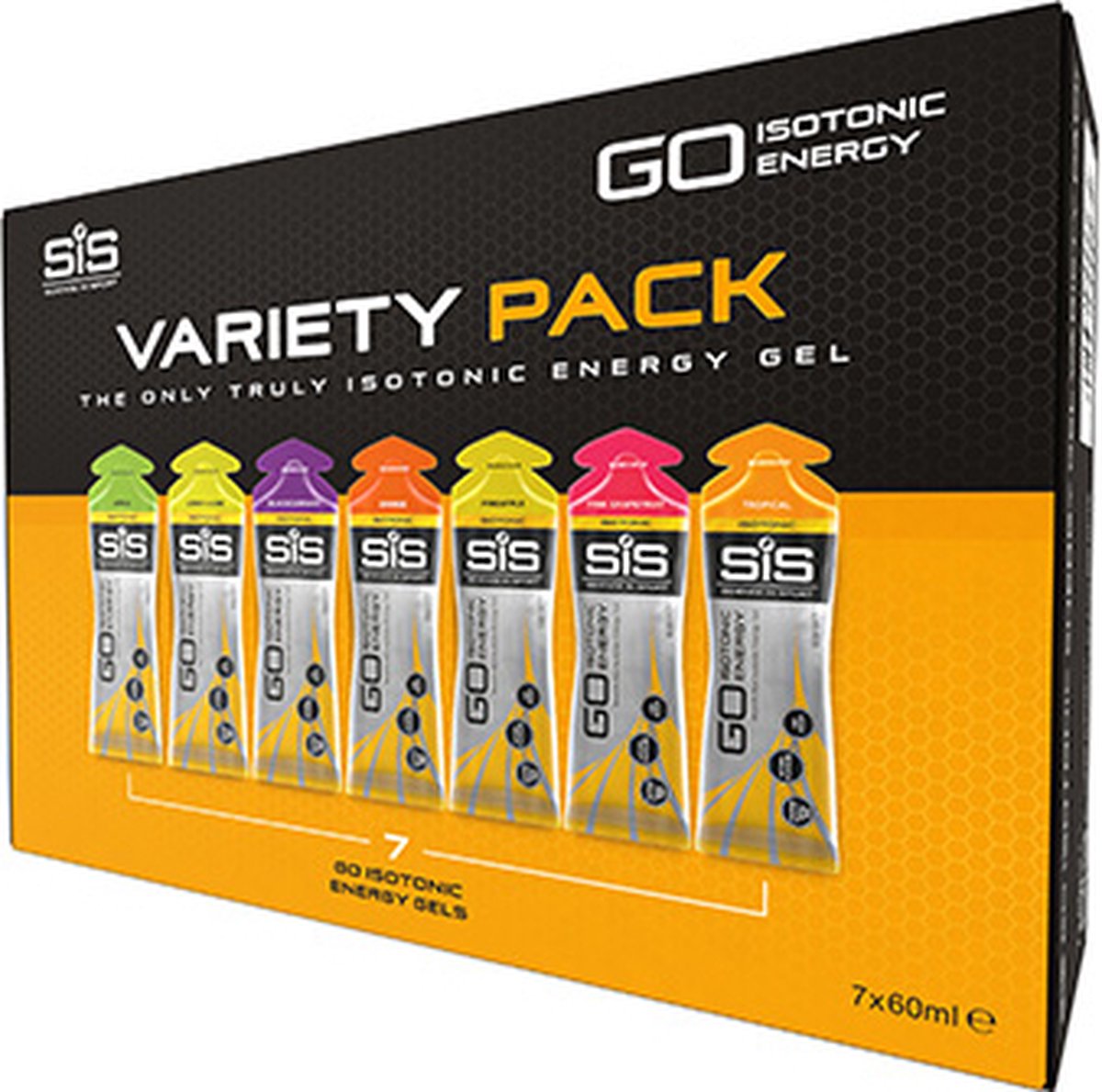 Goedkoopste GO Isotonic Energy Gels (7x60ml