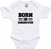 Born in Eindhoven tekst baby rompertje wit jongens en meisjes - Kraamcadeau - Eindhoven geboren cadeau 92