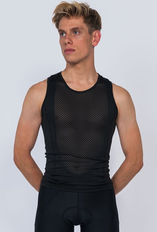 21Virages ondershirt mouwloos mesh Black-XL | bol.com