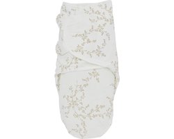 Meyco Baby Branches swaddlemeyco inbakerdoek - sand - 4-6 maanden - 1.0 TOG