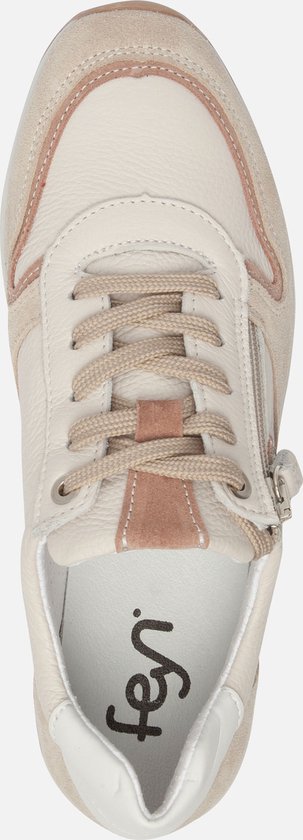 Feyn Ruby sneakers beige Suede - Maat 39 | bol.com