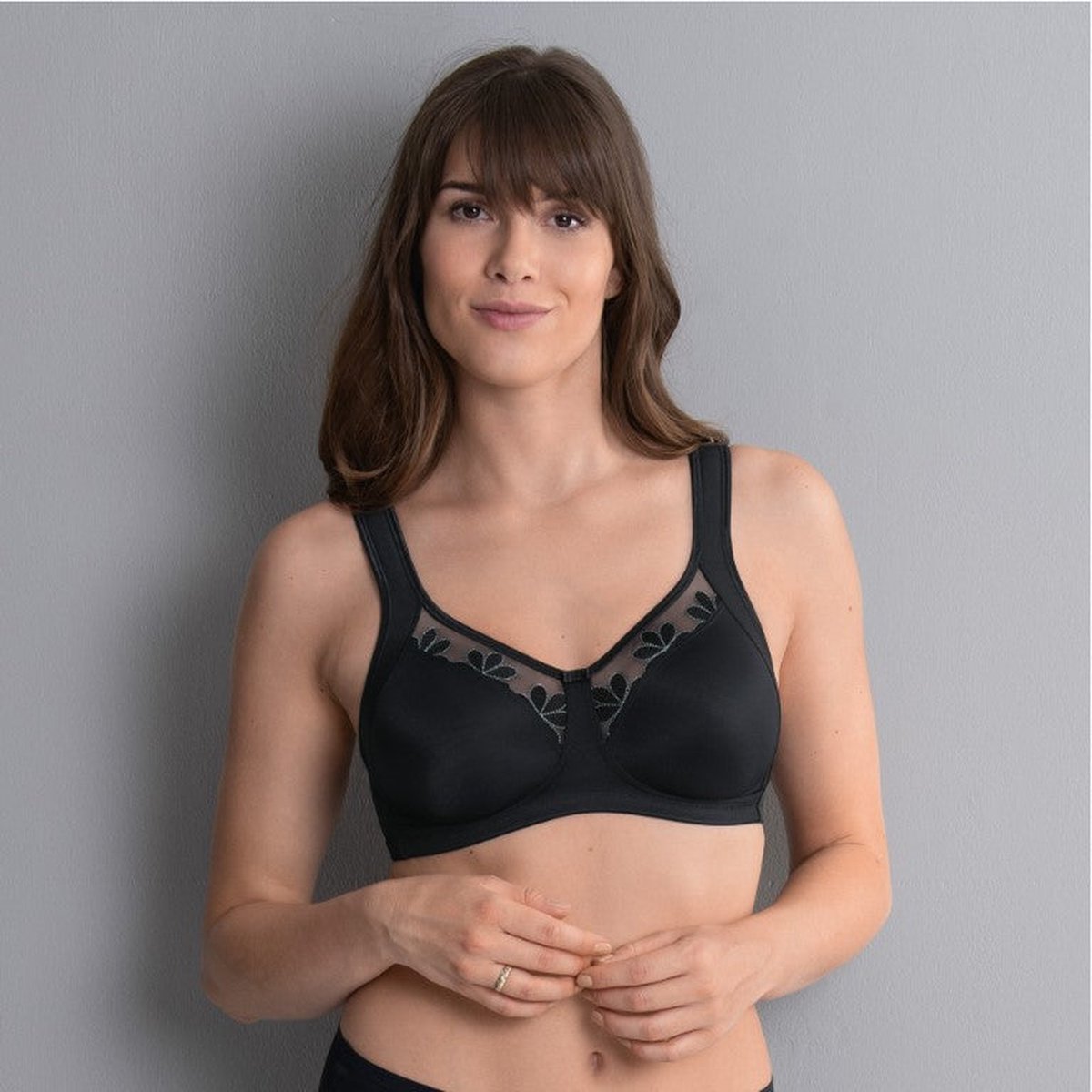 Anita Comfort Sophia Comfort Bh zonder Beugel 5808 Zwart - maat EU 90F / FR