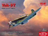 1:32 ICM 32090 Yak-9T - WWII Soviet fighter Plastic Modelbouwpakket