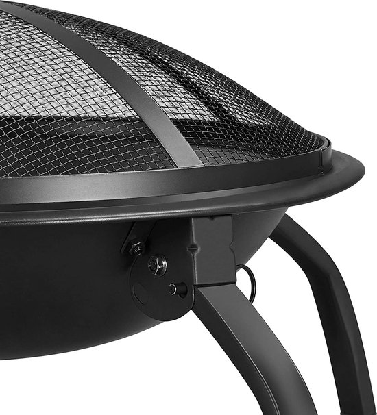 Fire Bowl Vuurschaal Voor In De Tuin – 58 Cm Diameter, Perfect Voor Gezellige Avonden Buiten Vuurplaat Voor Terras