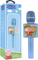 Peppa Pig - microphone karaoké sans fil - avec haut-parleur - enregistrement vocal