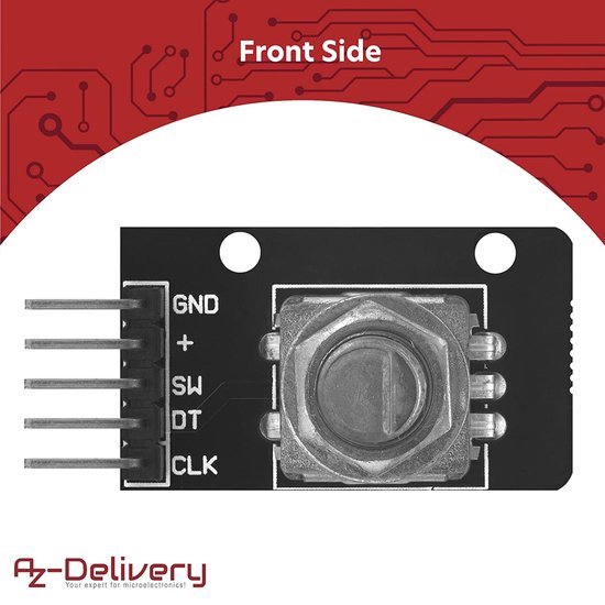Rotary Encoder Module KY-040 | Elektronica voor jou