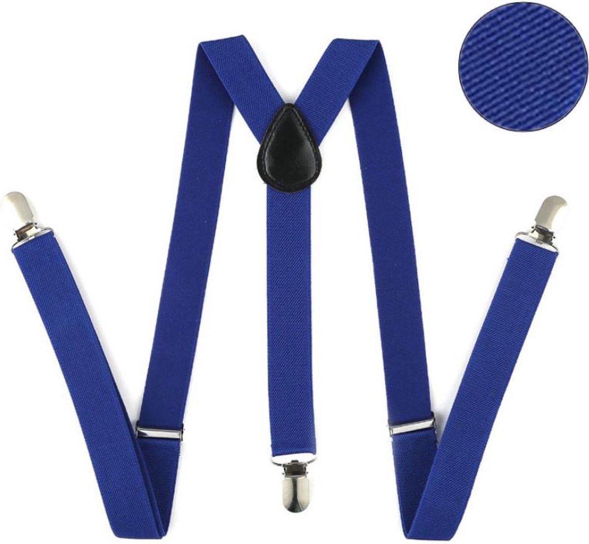 New Age Devi - Bretels voor Mannen - Blauw -  Business - Strap - Wedding - Party - Jarretel - Kantoor accesoires