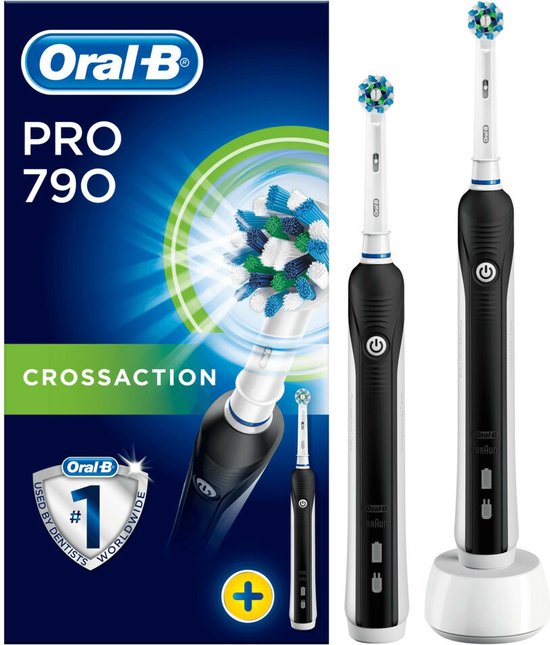 Oral-B PRO 790 - Elektrische Tandenborstel - Zwart + Extra Body | bol