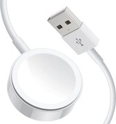 Chargeur Magnétique pour Apple Watch Series 1 à 7 - Câble USB-A - Chargeur Rapide Sans Fil - 2 Mètres - Wit