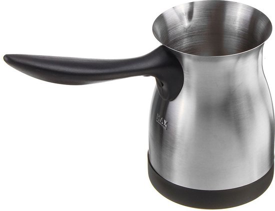 Cheffinger CF-ECMO0.6:600ml Electric Stainless Steel Turkish Espresso Coffee maker - Cheffinger