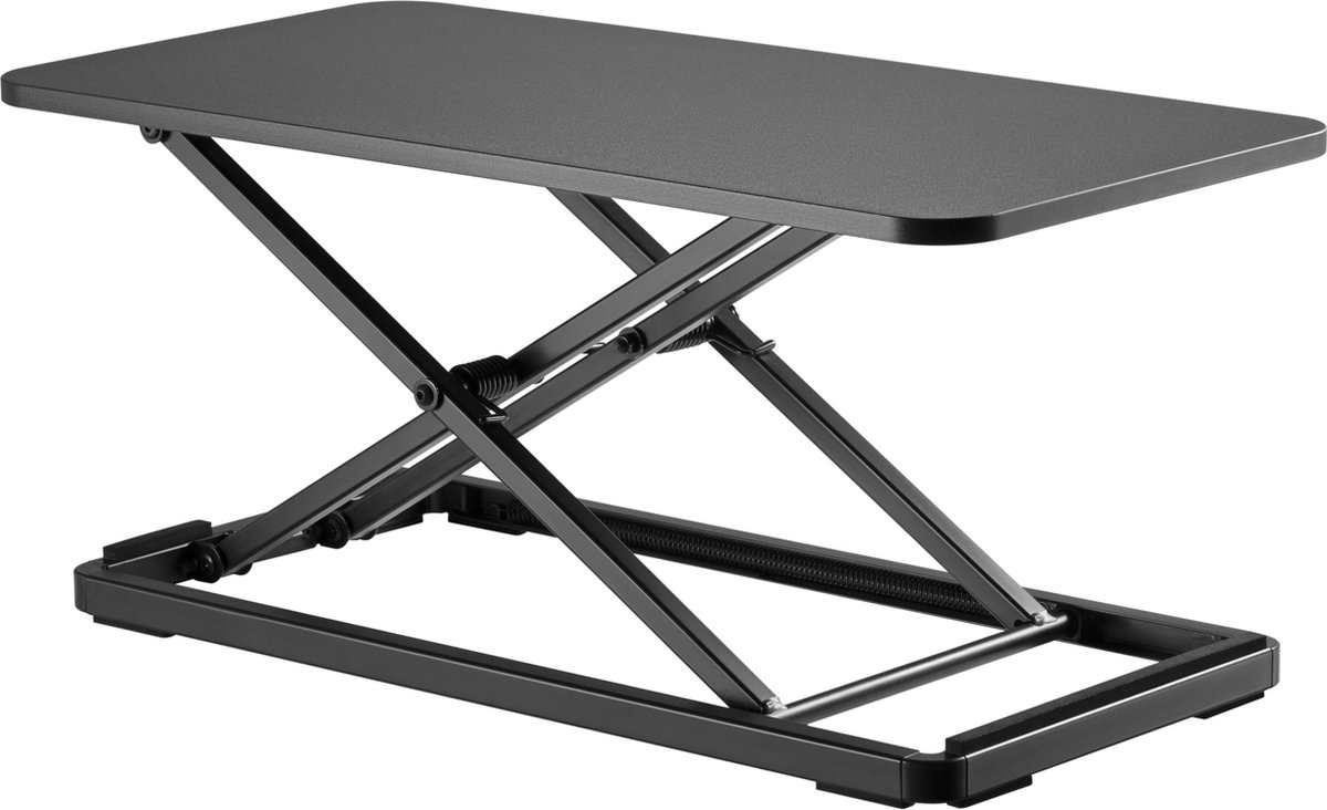 Zit-sta bureauverhoger laptop toetsenbord 60x30cm verstelbaar thumbnail 6