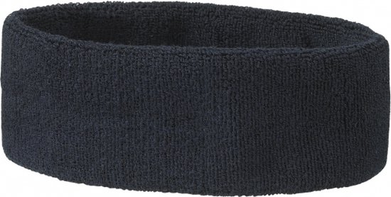 Hoofd zweetband navy blauw