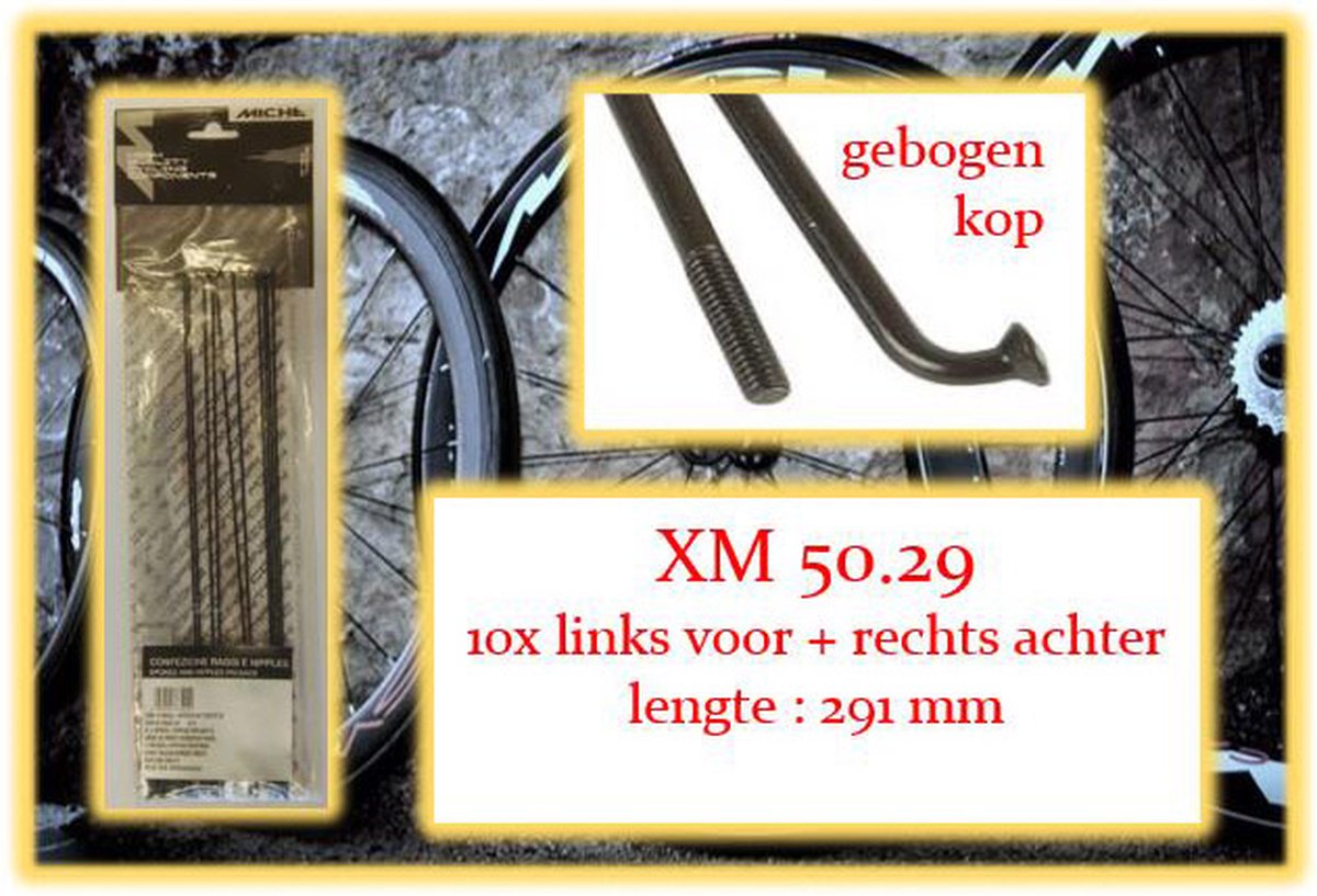 Miche Spaak+nip. 10x LV+RA XM 50.29