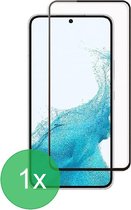 Volledige Screenprotector Glasplaatje Geschikt voor: Samsung Galaxy S22 - 1x - Screen protector - Full Cover glas - bescherming - beschermglas - ZT Accessoires