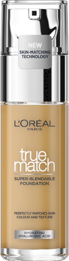 L’Oréal Paris - True Match Foundation - 4D/W  - Natuurlijk Dekkende Foundation met Hyaluronzuur en SPF 16 - 30 ml