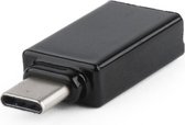 USB-C (m) - USB-A (v) adapter - compact - USB3.0 / zwart