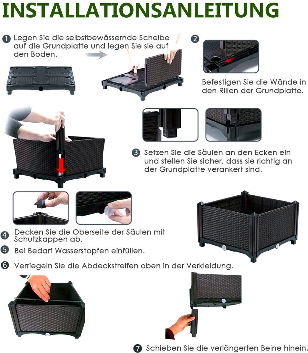 Tafel Plantenbak voor Tuin en Terras Verkopen